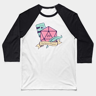 D&D Dungeon Master D20 Baseball T-Shirt